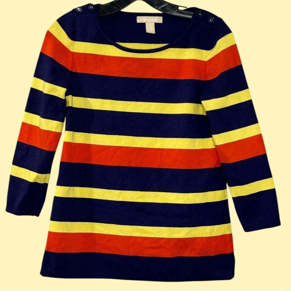 Banana Republic Long Sleeve Striped Shirt